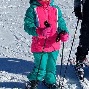 Spyder ski jacket and pants